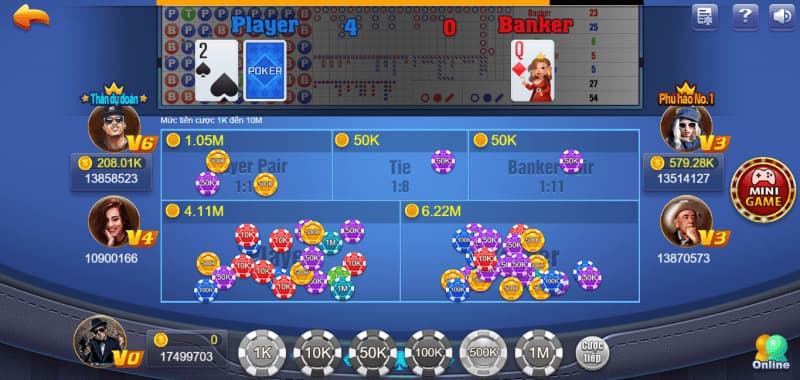 Baccarat TDTC: Khám phá luật và những kinh nghiệm cá cược 5 Cách tính điểm Baccarat