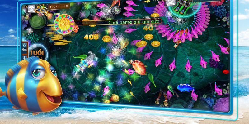 Bắn cá vui TDTC: Giới thiệu siêu phẩm săn cá online 2025 4 Đồ họa cùng âm thanh đỉnh cao dành cho game thủ