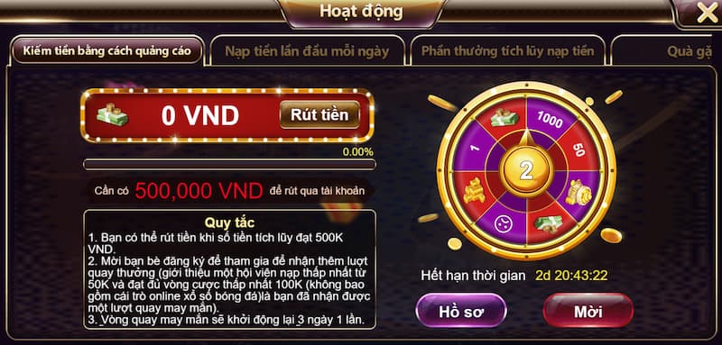 Rút tiền TDTC: Tiện lợi và nhanh chóng chỉ trong vài phút 6 Tiền khuyến mãi chưa thể rút ngay